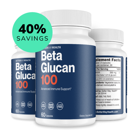 massive 40% savings on beta glucan