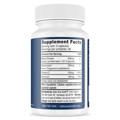 supplement facts listed