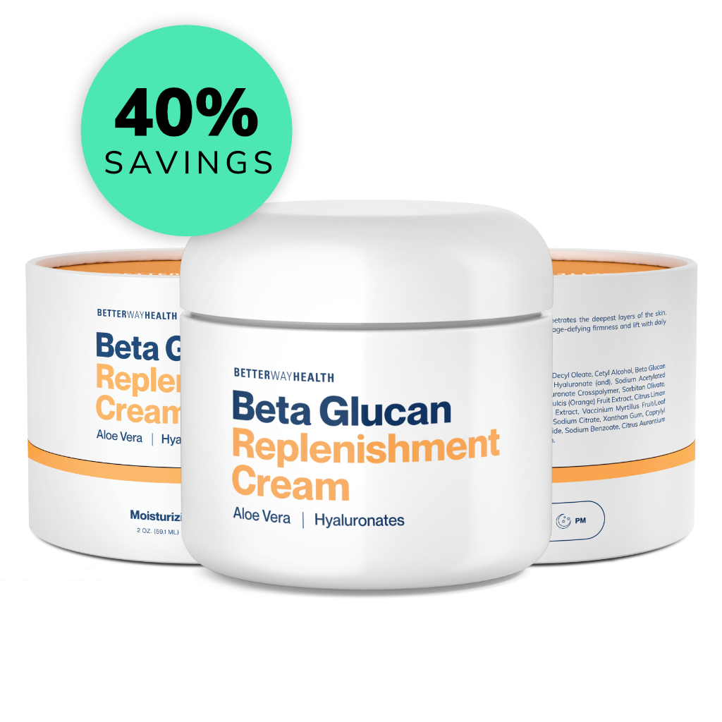 3 Bottles Beta Glucan Replenishment Cream 40% OFF