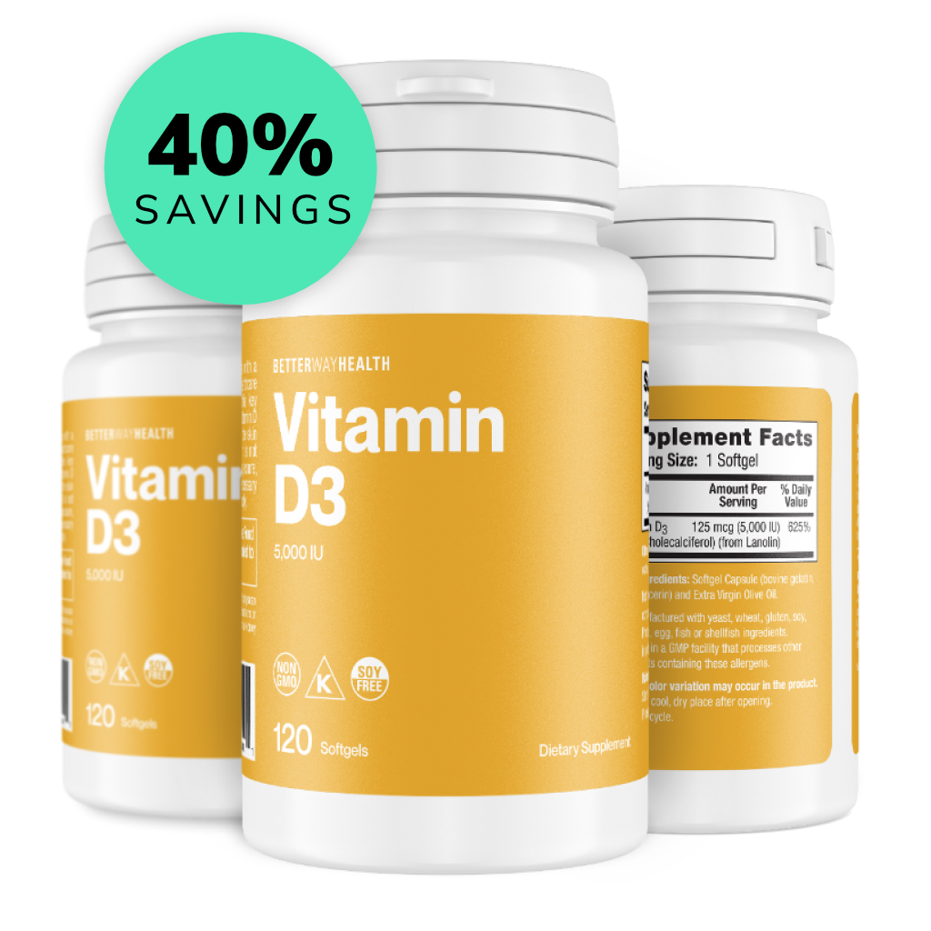 | Special | 3 Bottles Vitamin D3 40% OFF