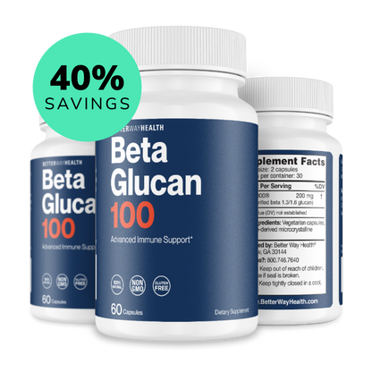 massive 40% savings on beta glucan